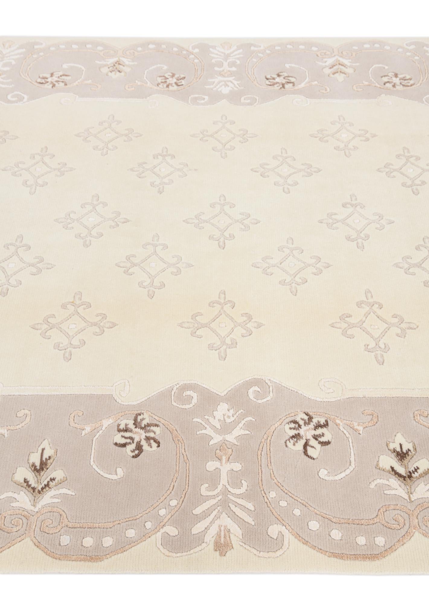 5' 7 x 8' 2 Hand Knotted Darya Wool Rug