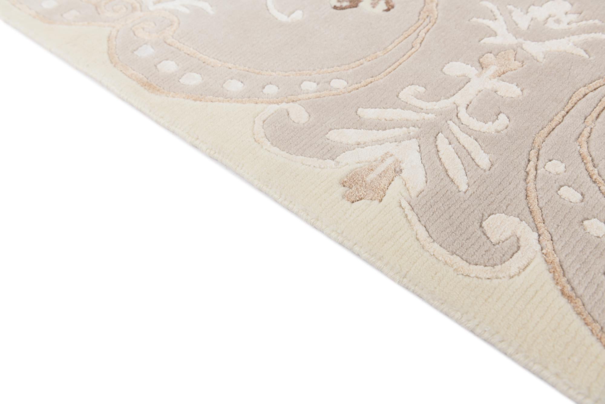 5' 7 x 8' 2 Hand Knotted Darya Wool Rug