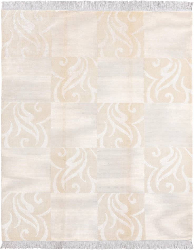 Detail image of 5' 10 x 8' Hand Knotted Darya Wool Rug