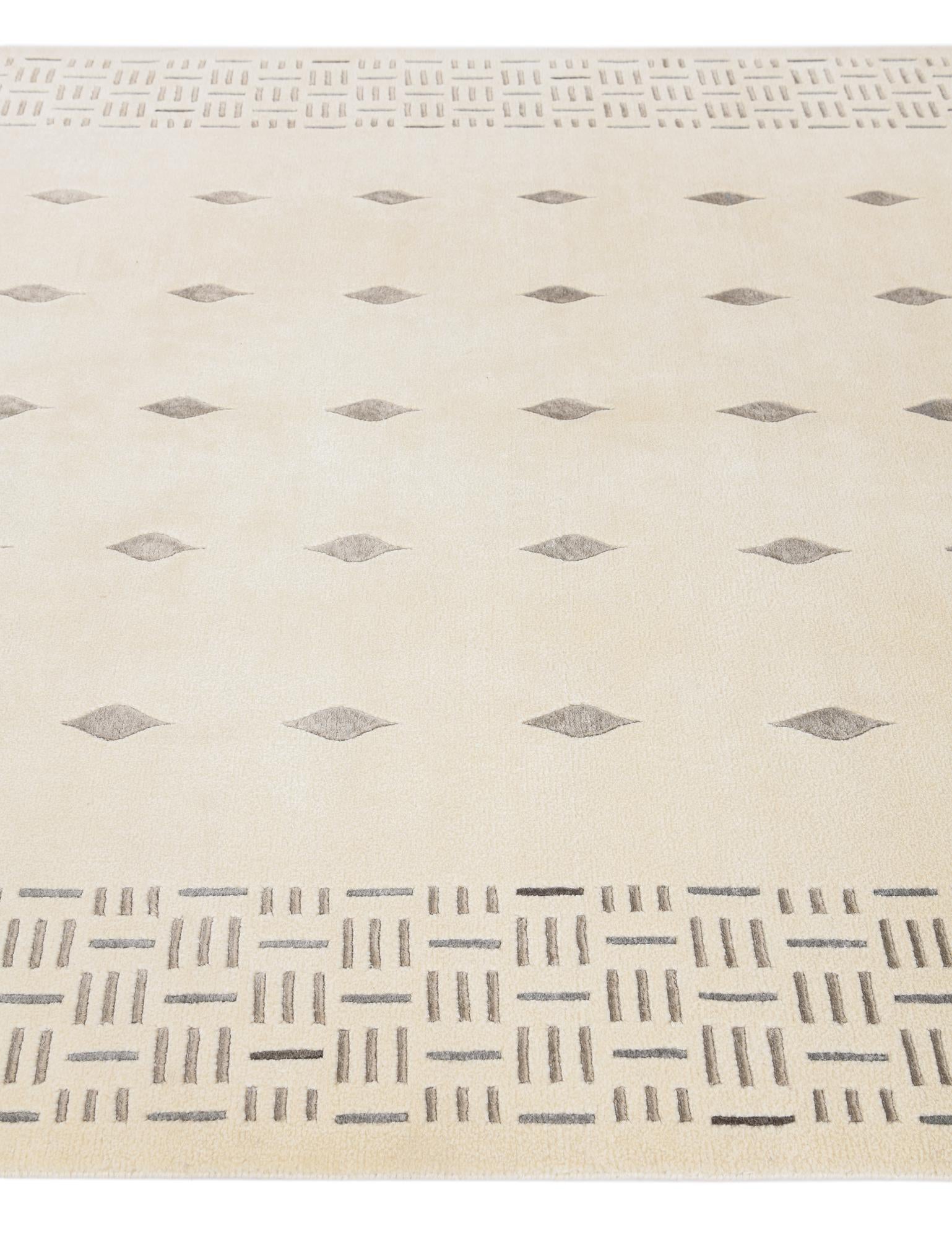 5' 6 x 8' Hand Knotted Darya Wool Rug
