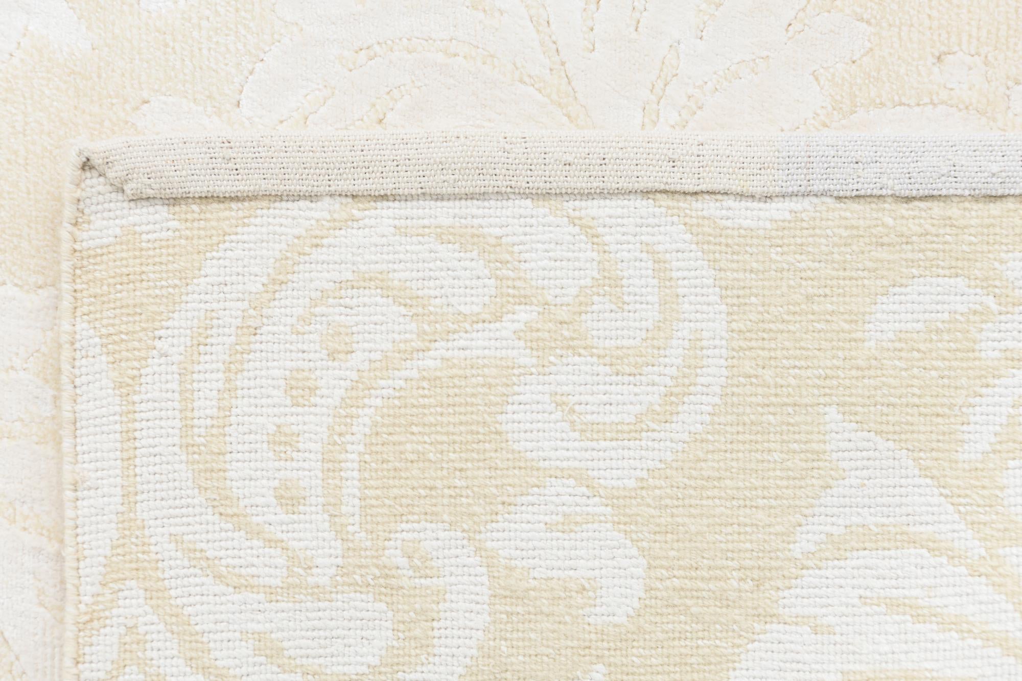 2' 11 x 4' 11 Hand Knotted Darya Wool Rug