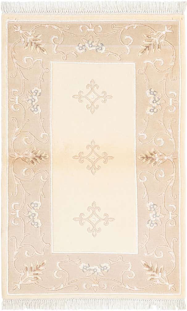 2' 11 x 4' 7 Hand Knotted Darya Wool Rug