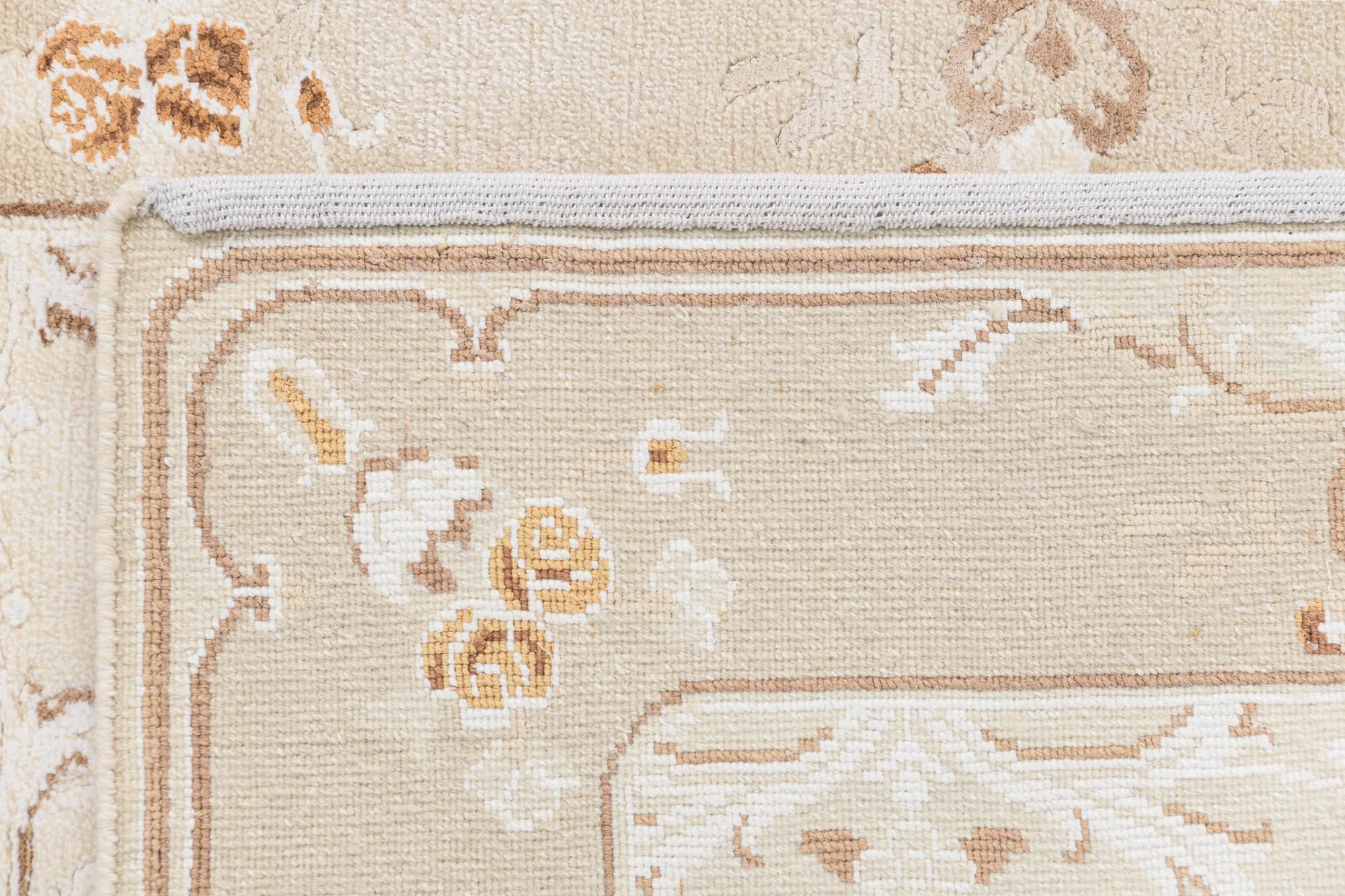 3' x 4' 11 Hand Knotted Darya Wool Rug