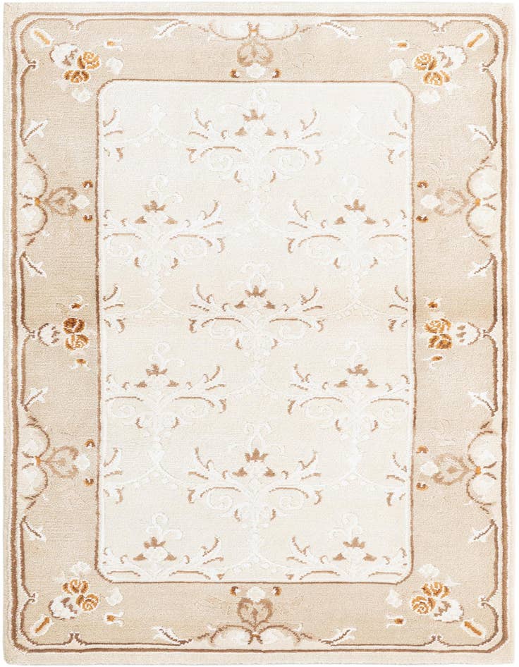Detail image of 3' x 4' 11 Hand Knotted Darya Wool Rug