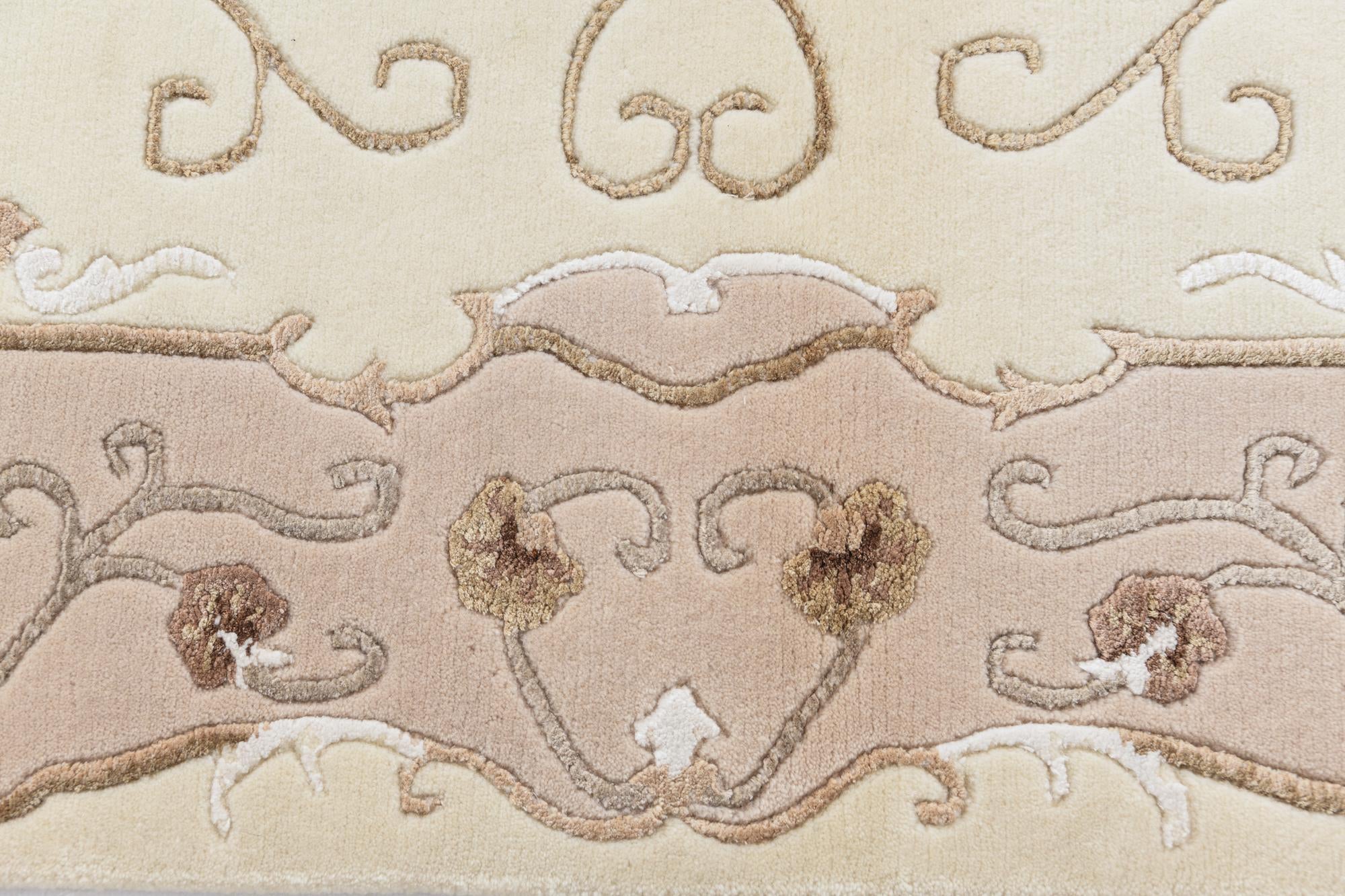 3' 1 x 4' 11 Hand Knotted Darya Wool Rug