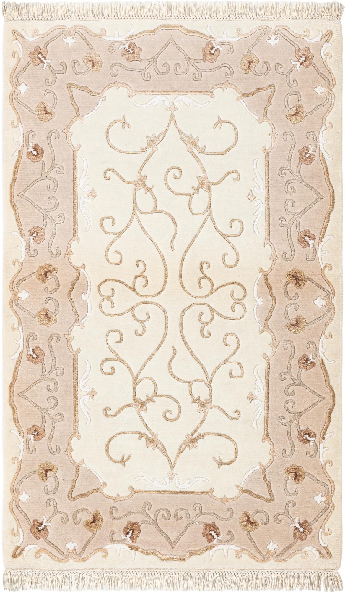 3' 1 x 4' 11 Hand Knotted Darya Wool Rug