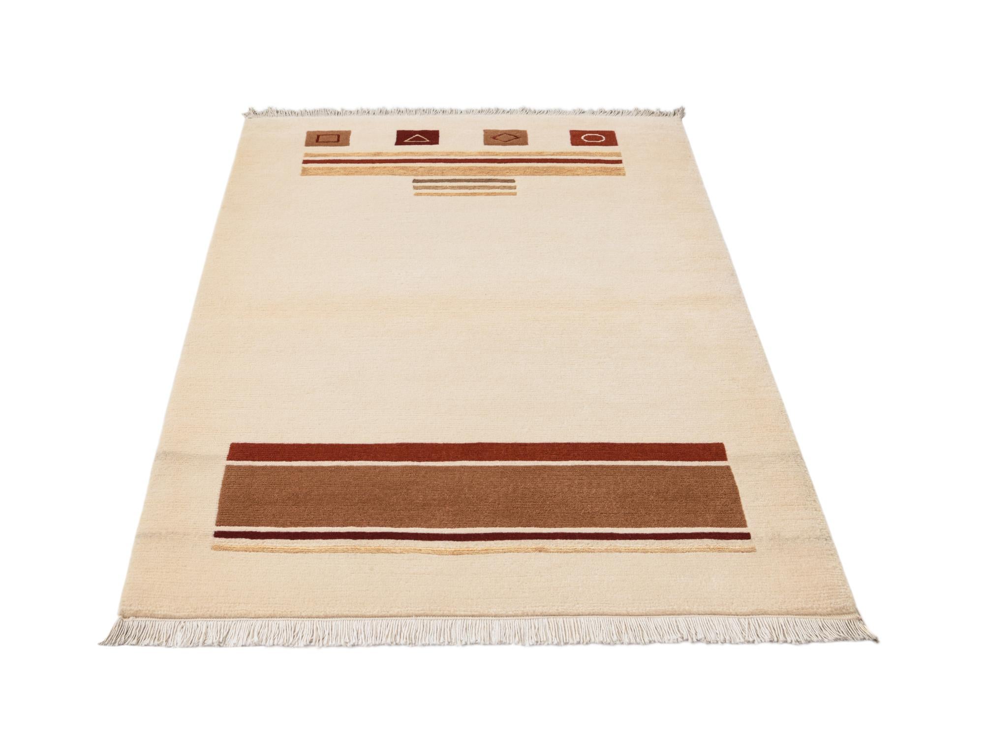 2' 11 x 4' 11 Hand Knotted Darya Wool Rug