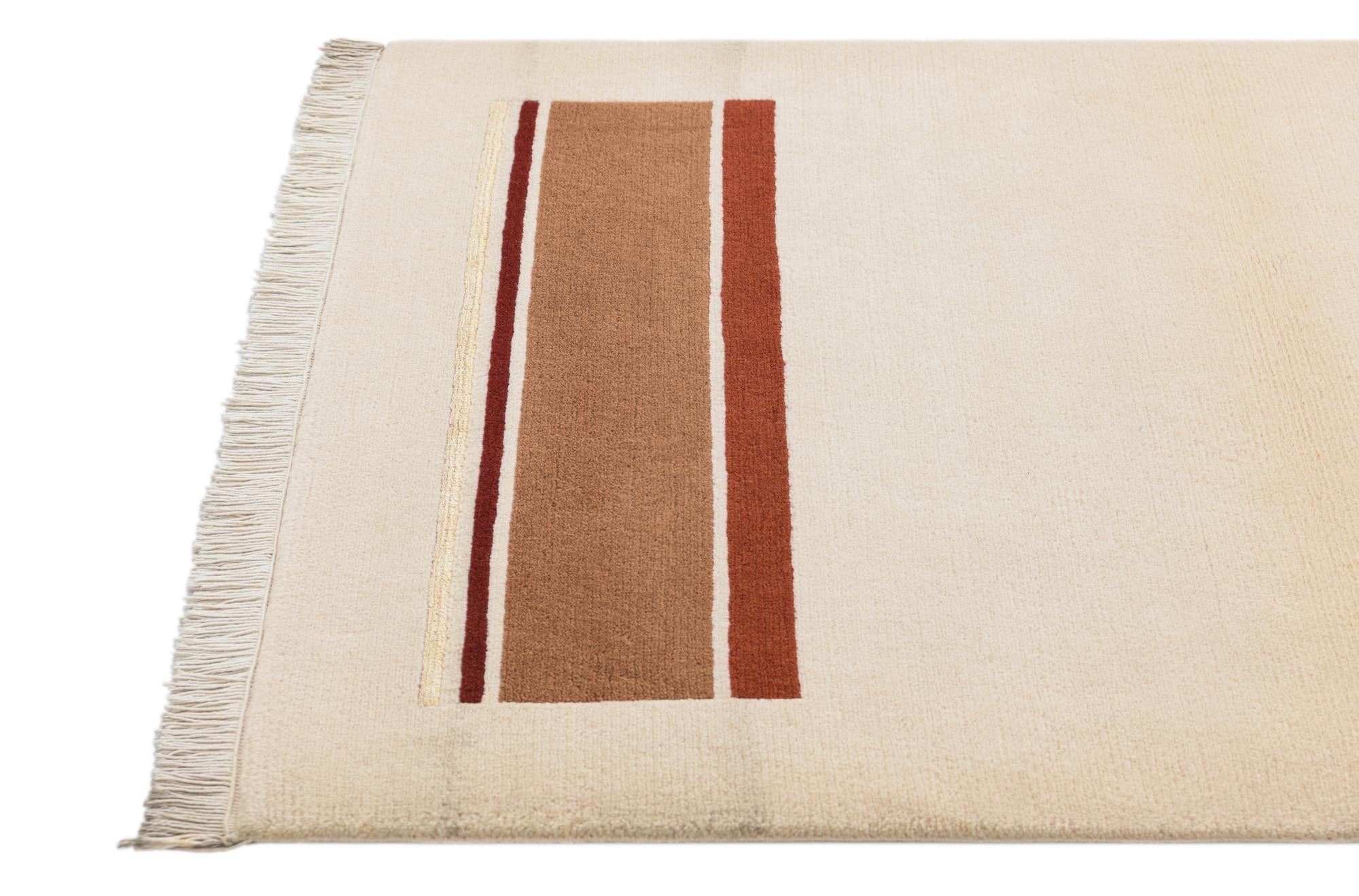 2' 11 x 4' 11 Hand Knotted Darya Wool Rug
