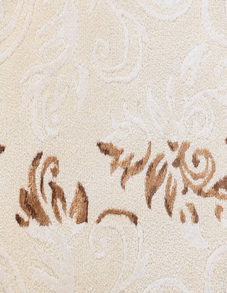Detail image of 3' 1 x 5'  Hand Knotted Darya Wool Rug
