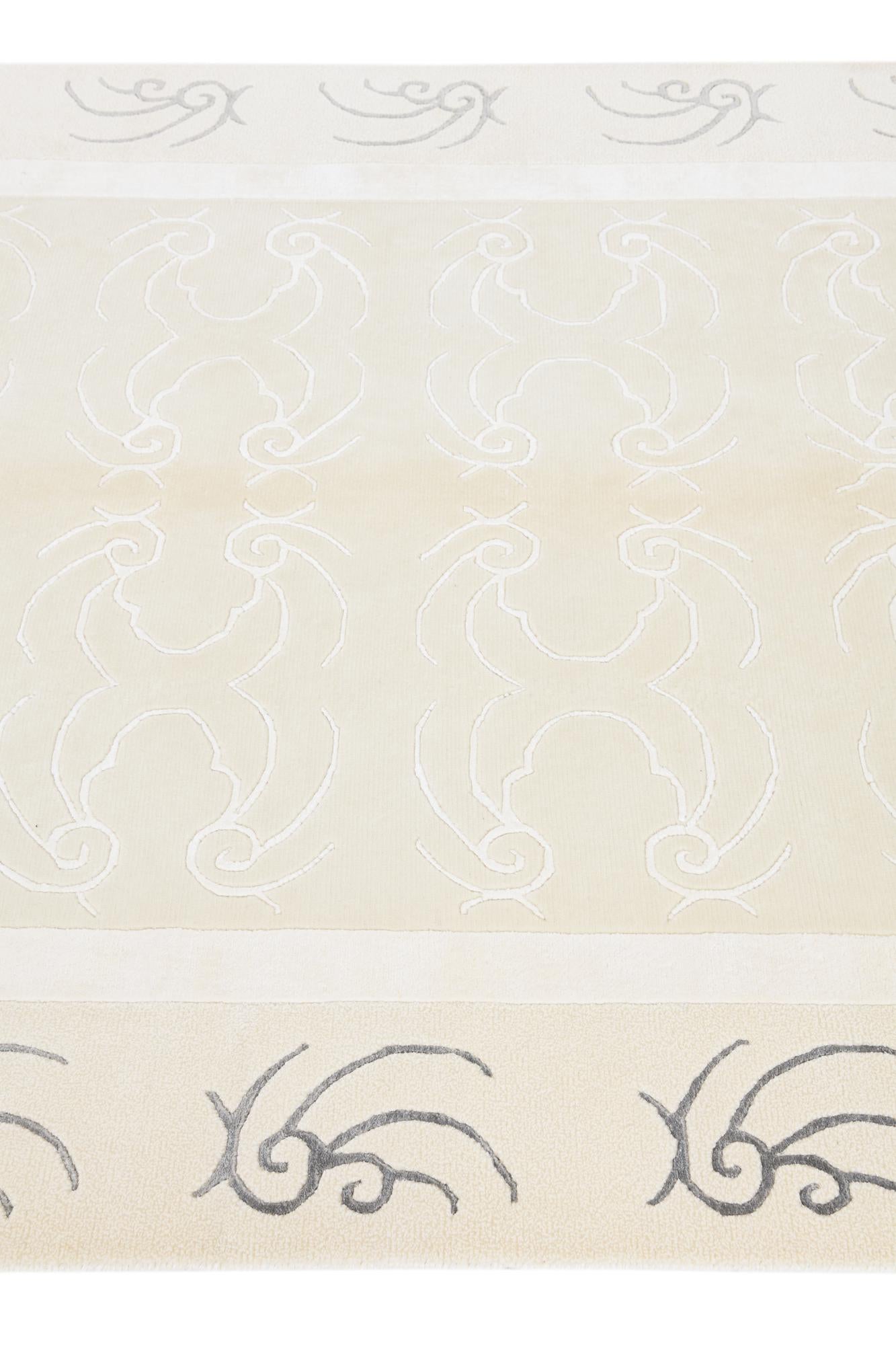 5' 7 x 7' 10 Hand Knotted Darya Wool Rug