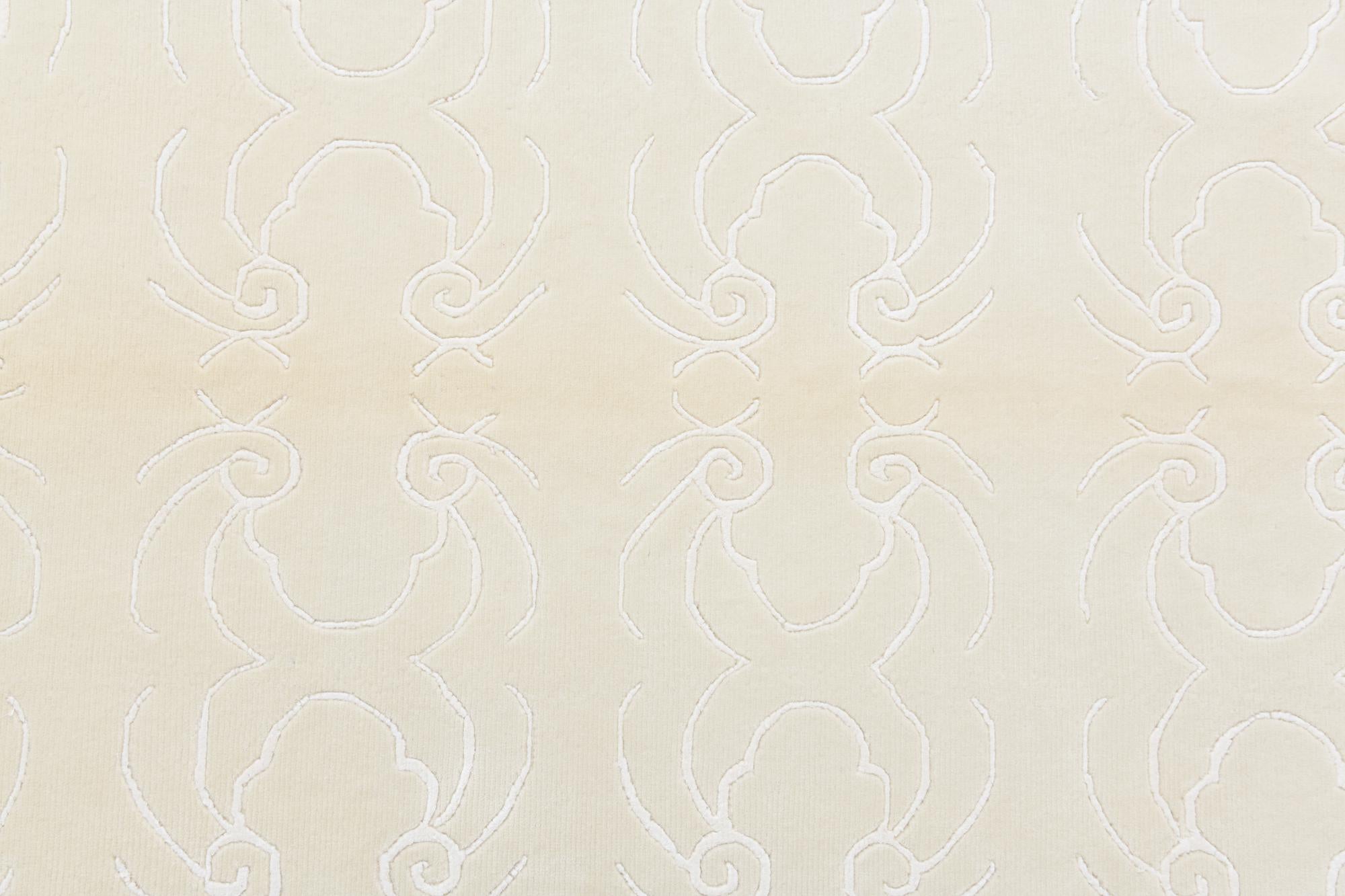 5' 7 x 7' 10 Hand Knotted Darya Wool Rug