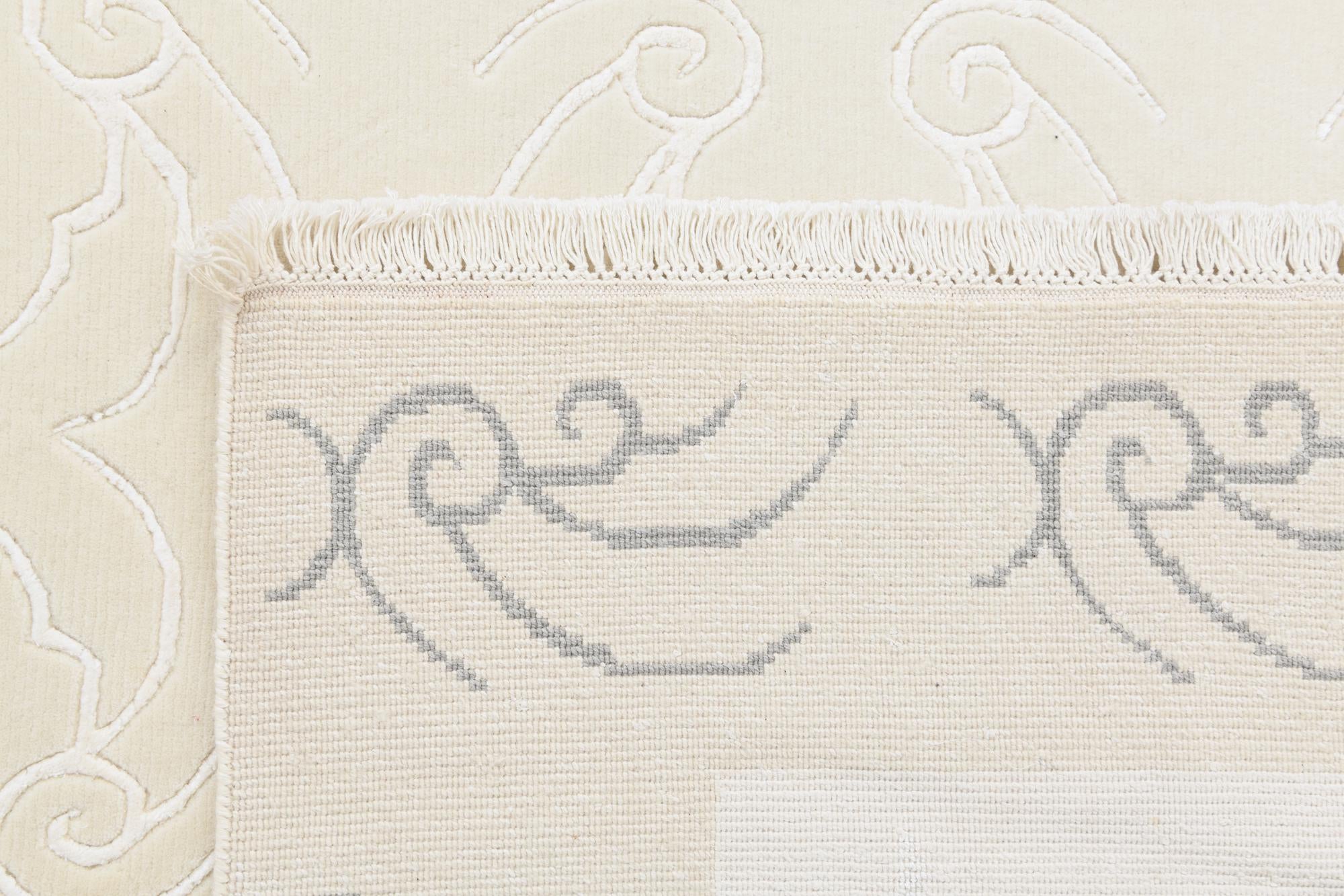 5' 7 x 7' 10 Hand Knotted Darya Wool Rug