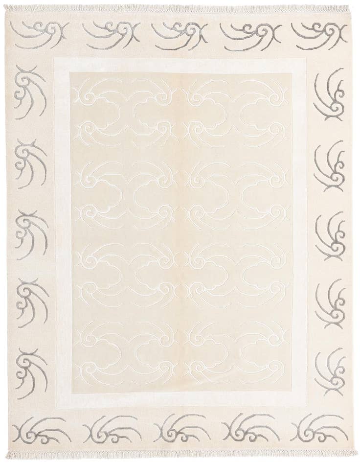 Detail image of 5' 7 x 7' 10 Hand Knotted Darya Wool Rug