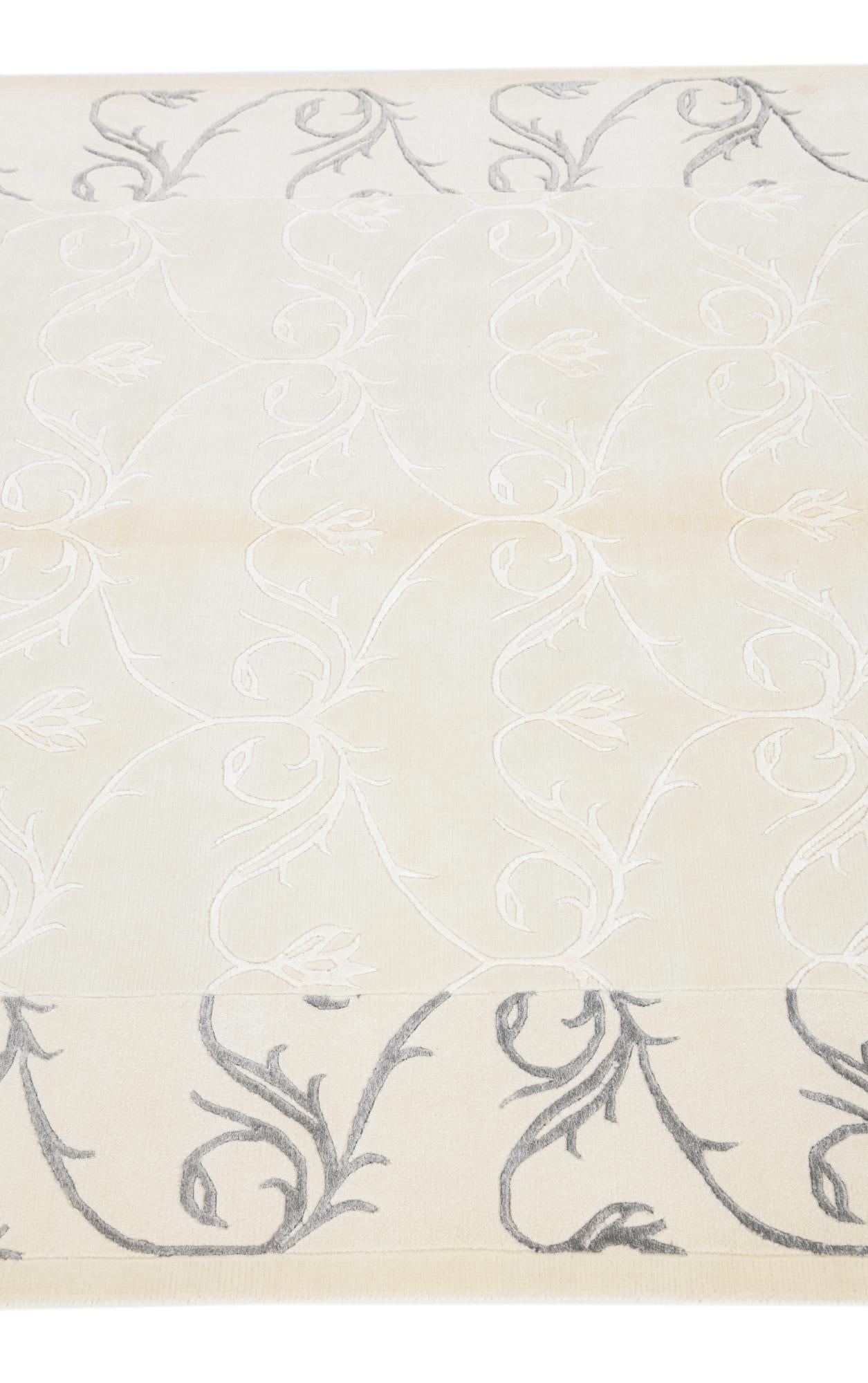 5' 7 x 7' 9 Hand Knotted Darya Wool Rug