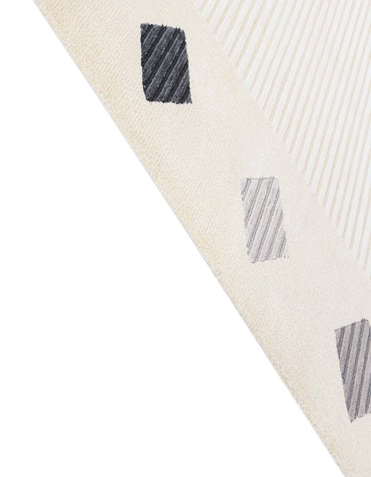 Detail image of 5' 9 x 8' Hand Knotted Darya Wool Rug