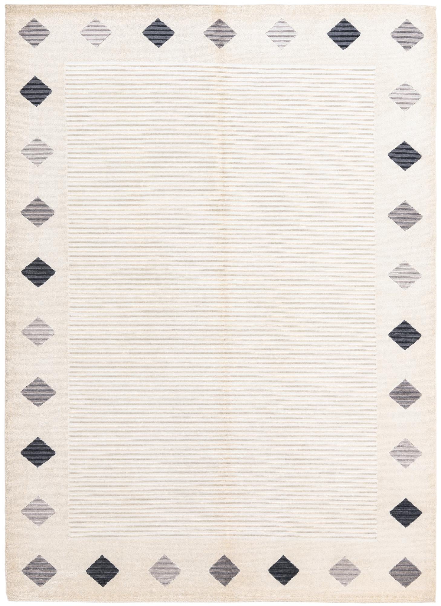 5' 9 x 8' Hand Knotted Darya Wool Rug
