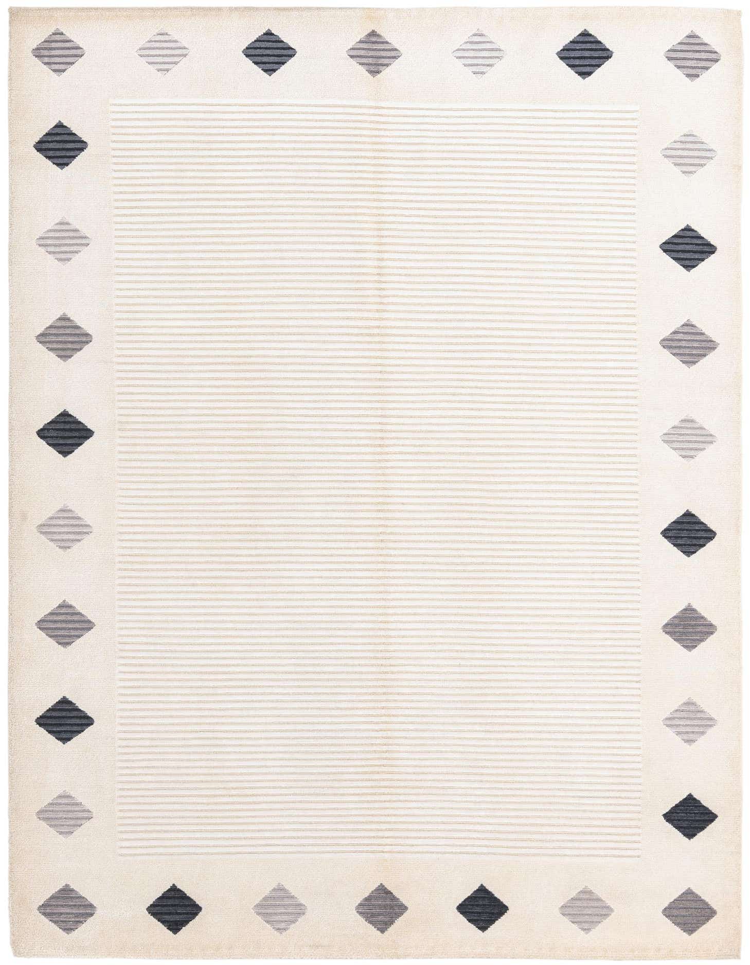 5' 9 x 8' Hand Knotted Darya Wool Rug