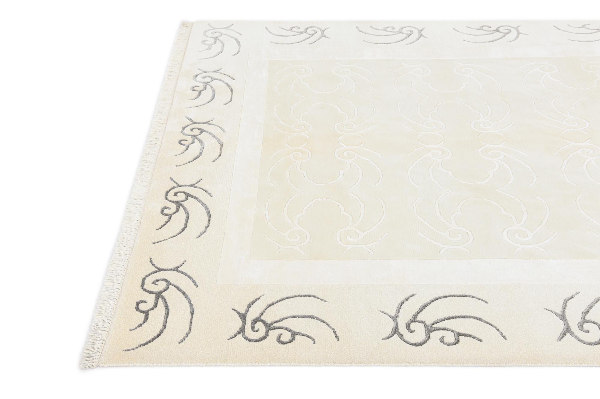 5' 8 x 7' 10 Hand Knotted Darya Wool Rug