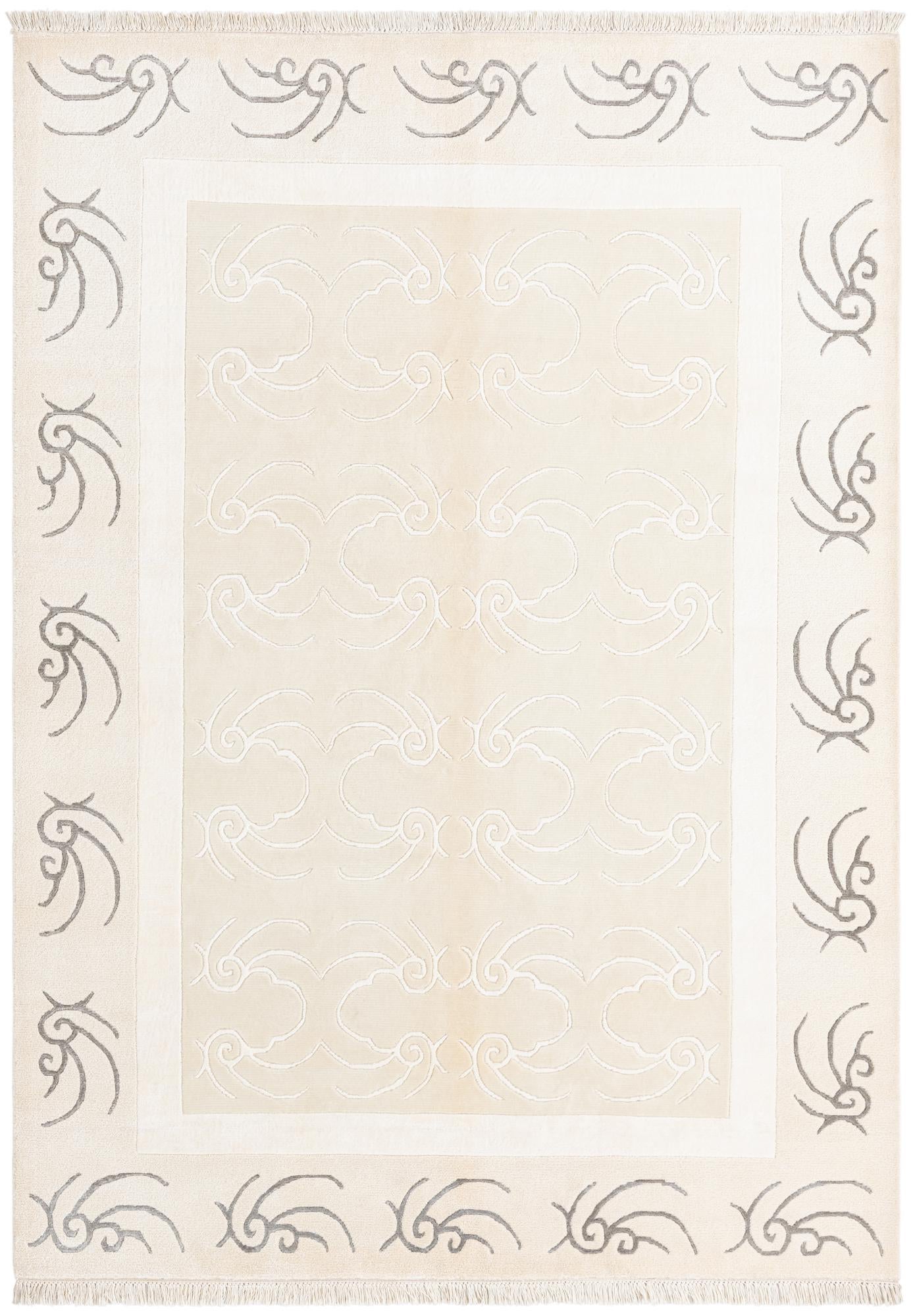 5' 8 x 7' 10 Hand Knotted Darya Wool Rug