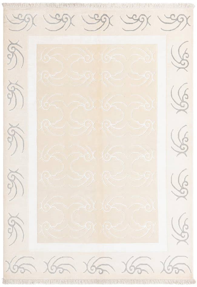 Detail image of 5' 5 x 8' Hand Knotted Darya Rug