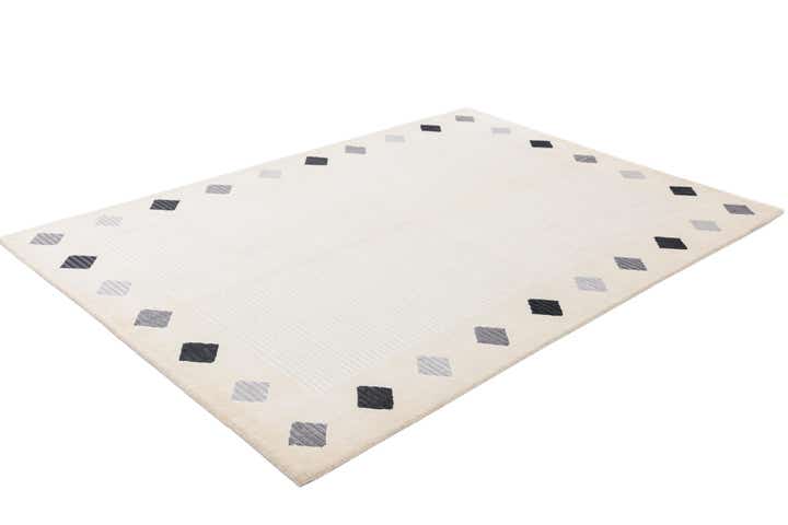 5' 9 x 7' 11 Hand Knotted Darya Wool Rug