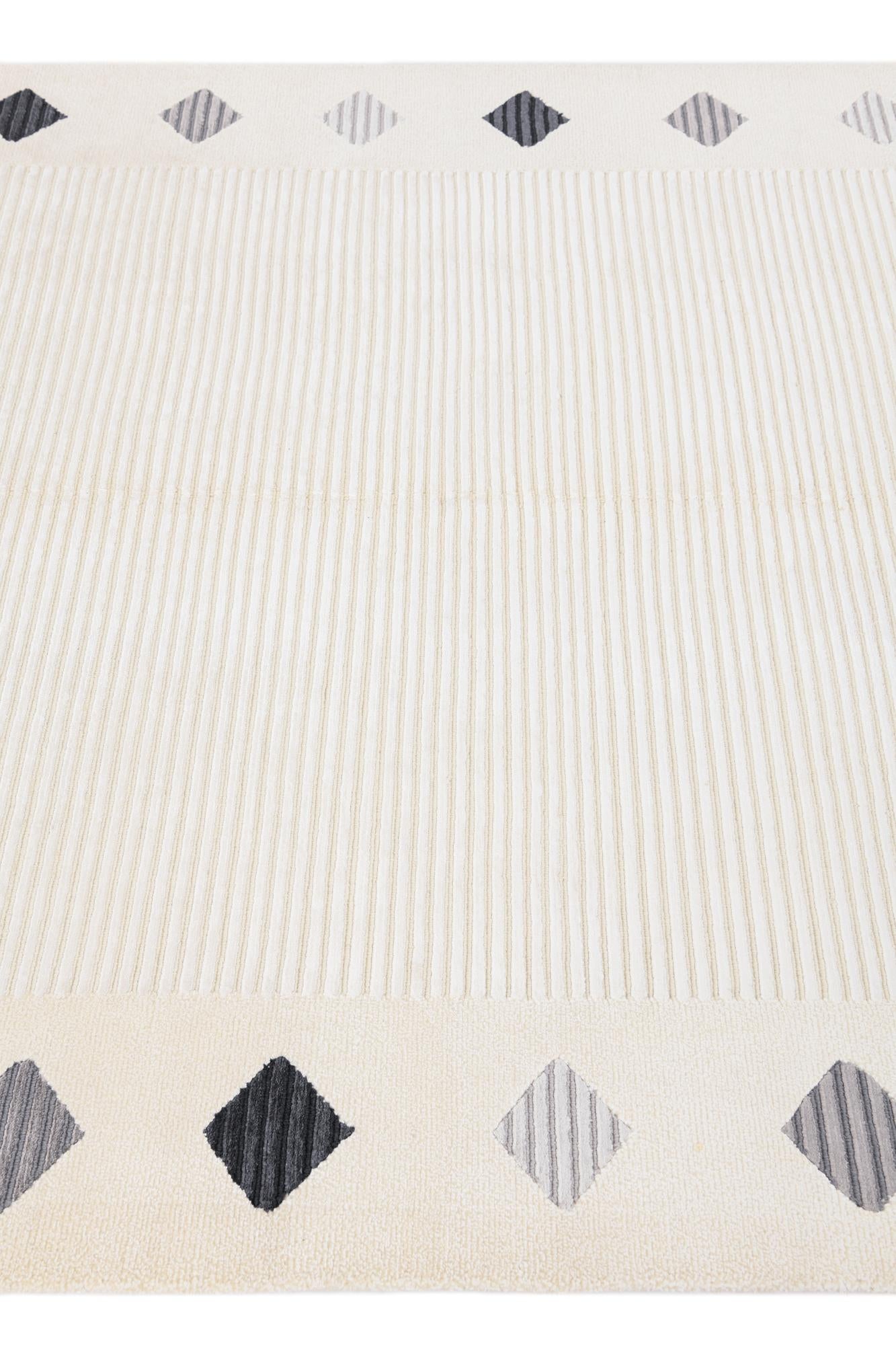 5' 9 x 7' 11 Hand Knotted Darya Wool Rug