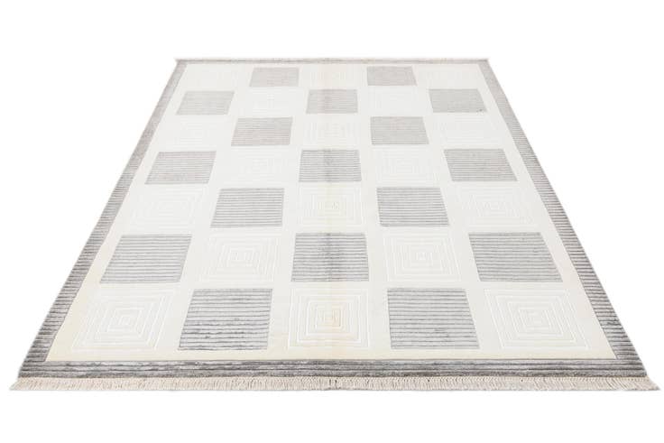 Detail image of 5' 10 x 8' 2 Hand Knotted Darya Wool Rug