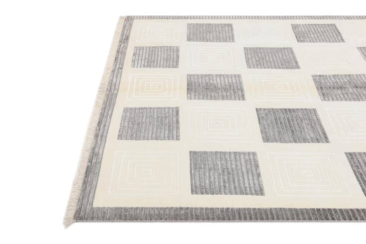 Detail image of 5' 10 x 8' 2 Hand Knotted Darya Wool Rug
