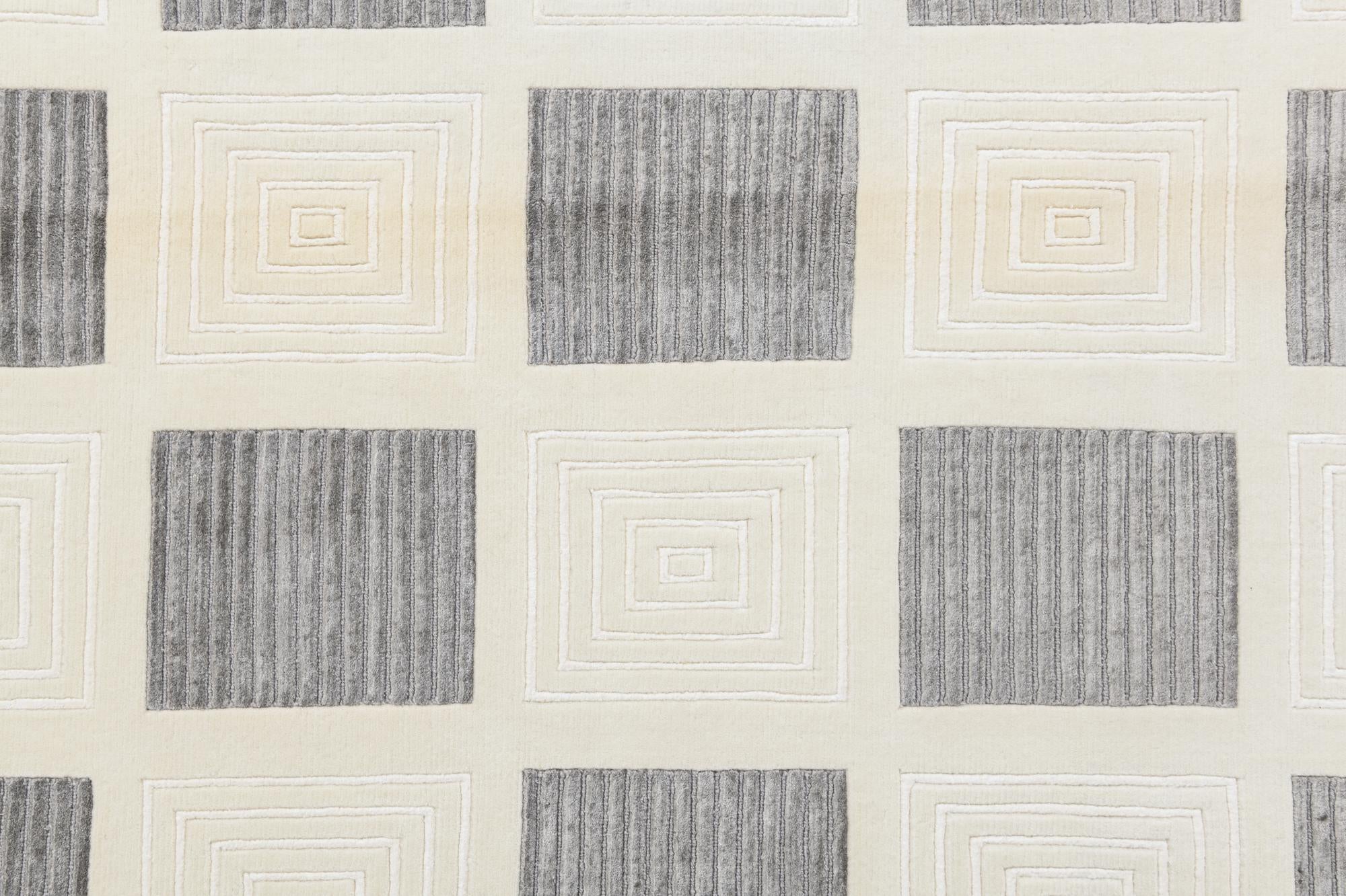 5' 10 x 8' 2 Hand Knotted Darya Wool Rug