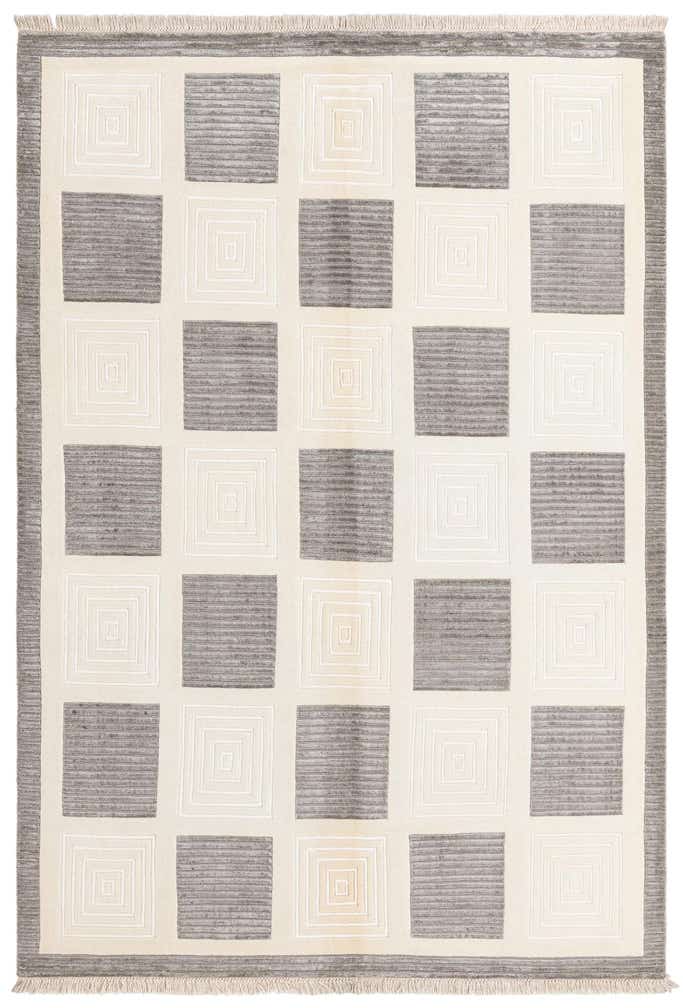 5' 10 x 8' 2 Hand Knotted Darya Wool Rug