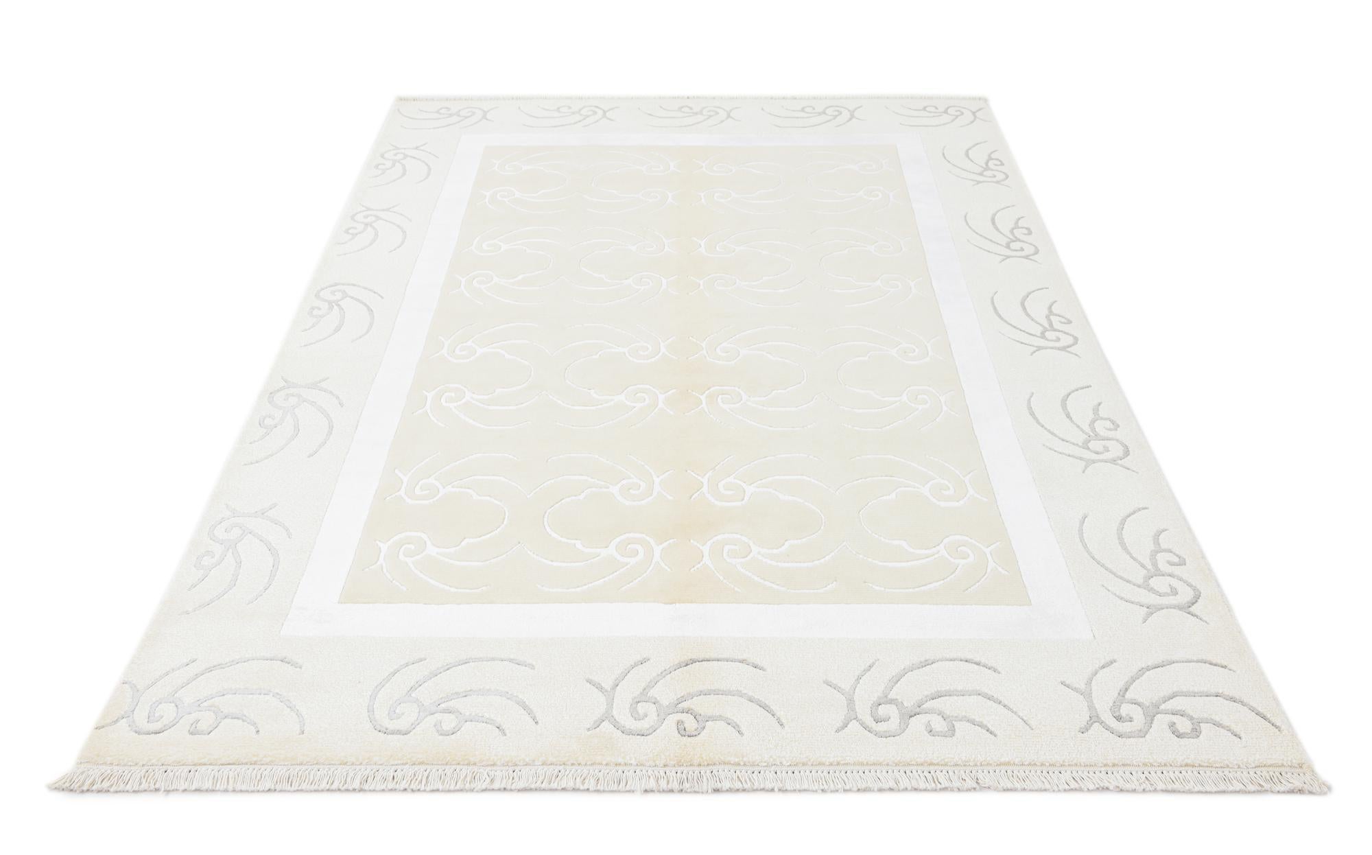 5' 5 x 7' 9 Hand Knotted Darya Wool Rug