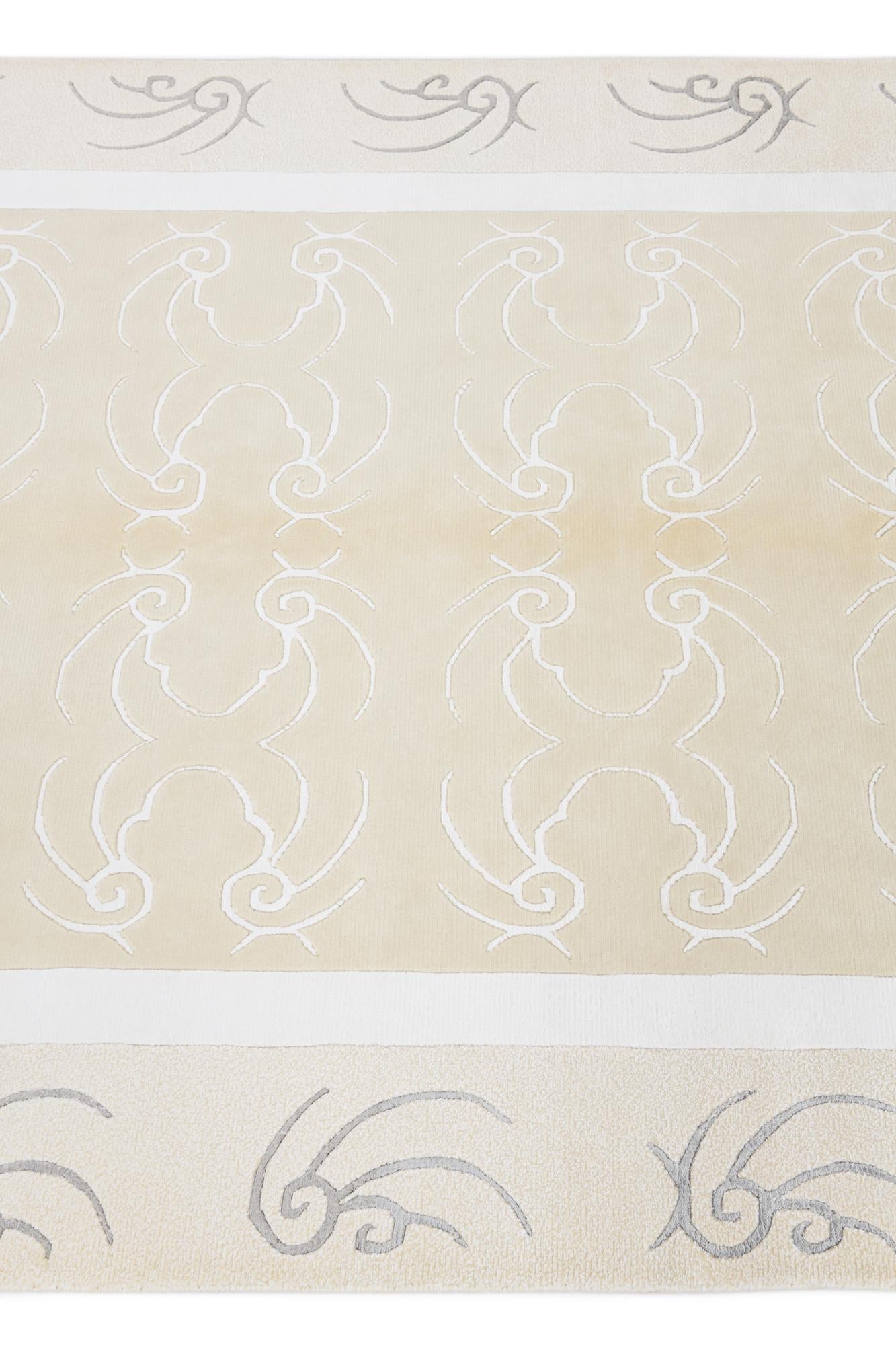 5' 5 x 7' 9 Hand Knotted Darya Wool Rug