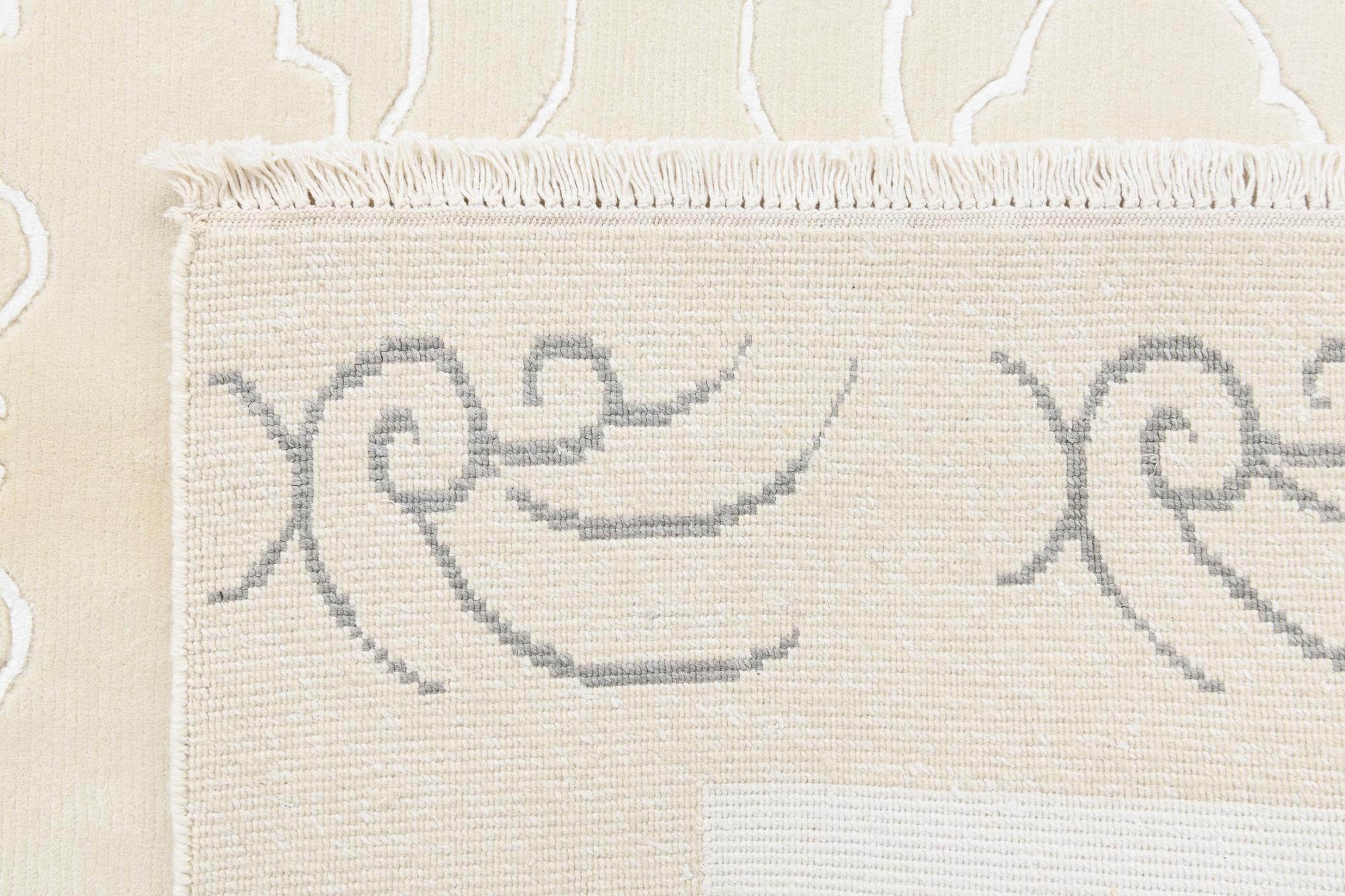 5' 5 x 7' 9 Hand Knotted Darya Wool Rug
