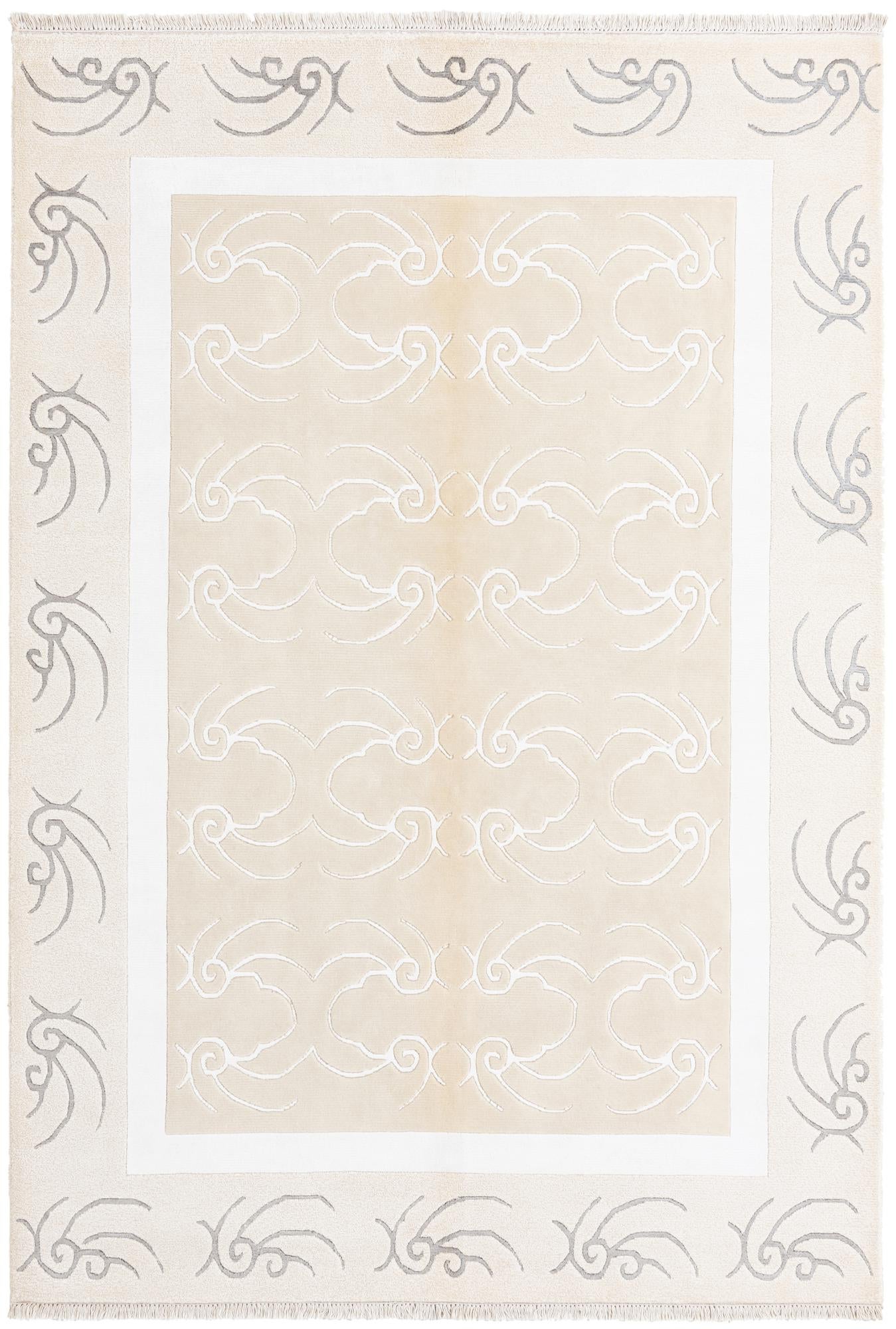 5' 5 x 7' 9 Hand Knotted Darya Wool Rug
