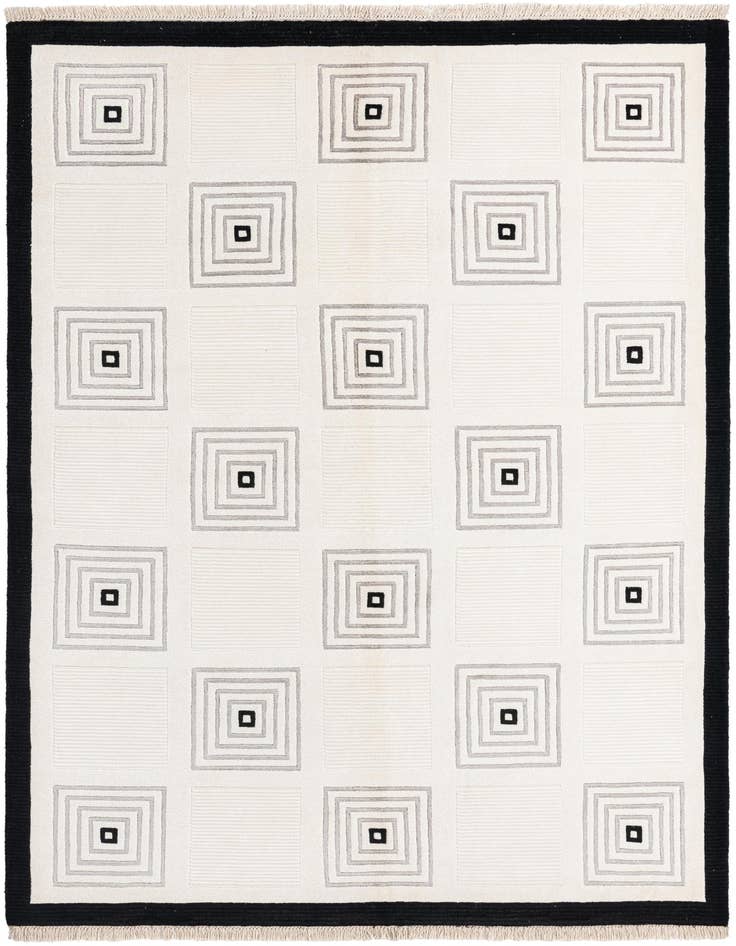 Detail image of 5' 7 x 7' 11 Hand Knotted Darya Wool Rug