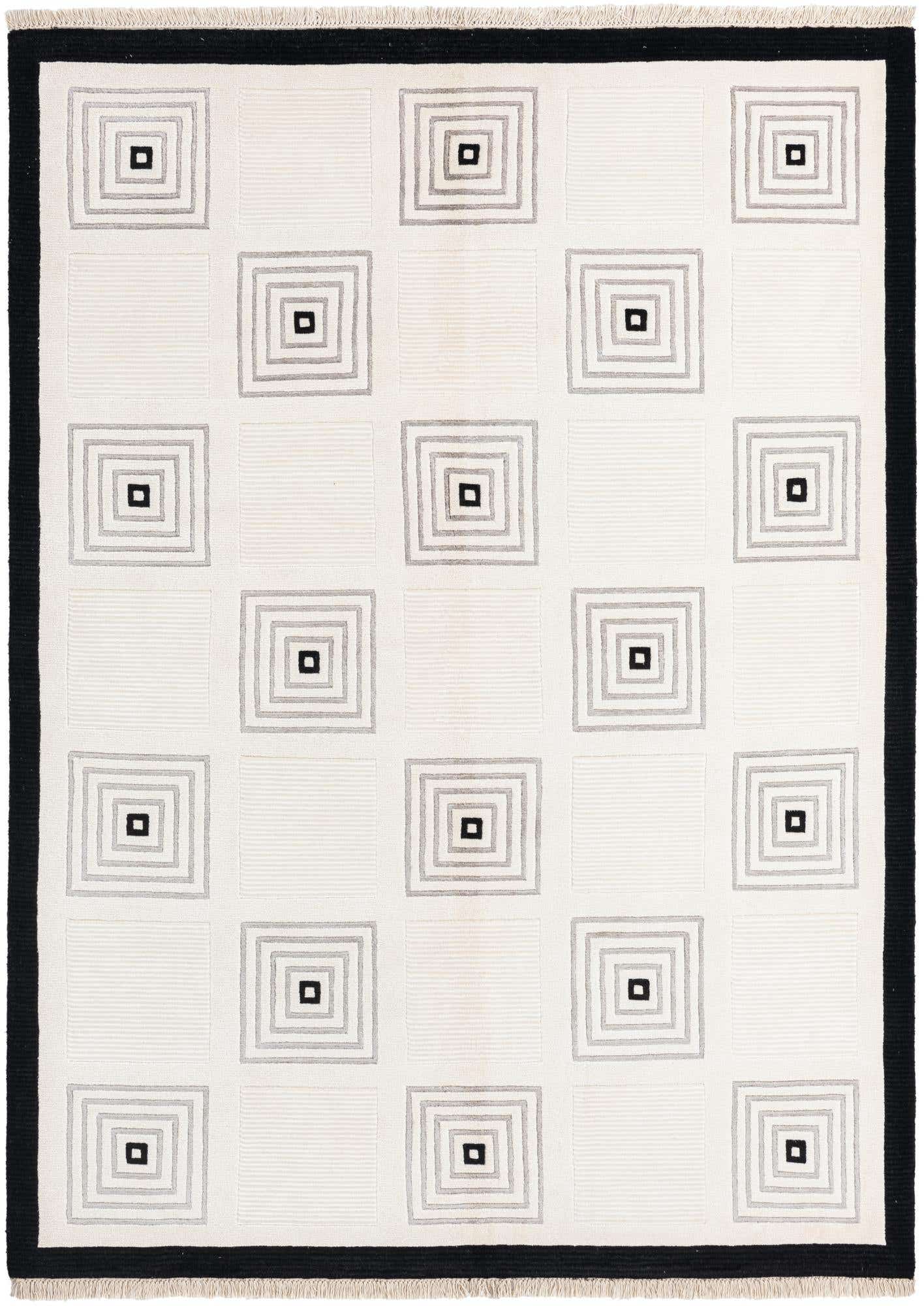 5' 7 x 7' 11 Hand Knotted Darya Wool Rug