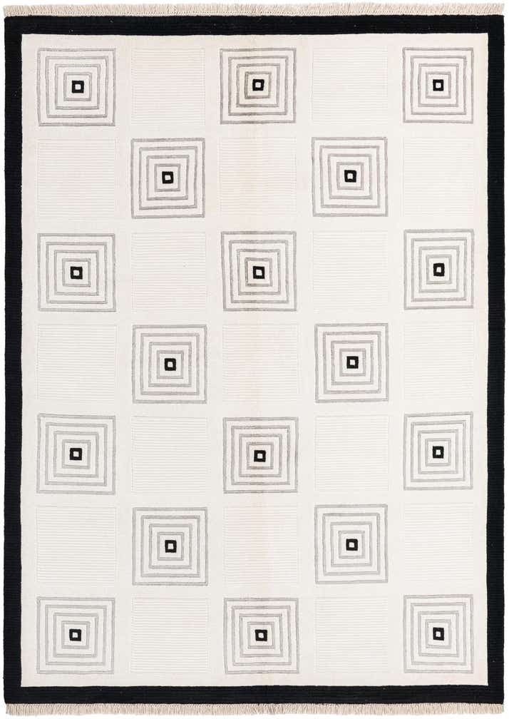 5' 7 x 7' 11 Hand Knotted Darya Wool Rug