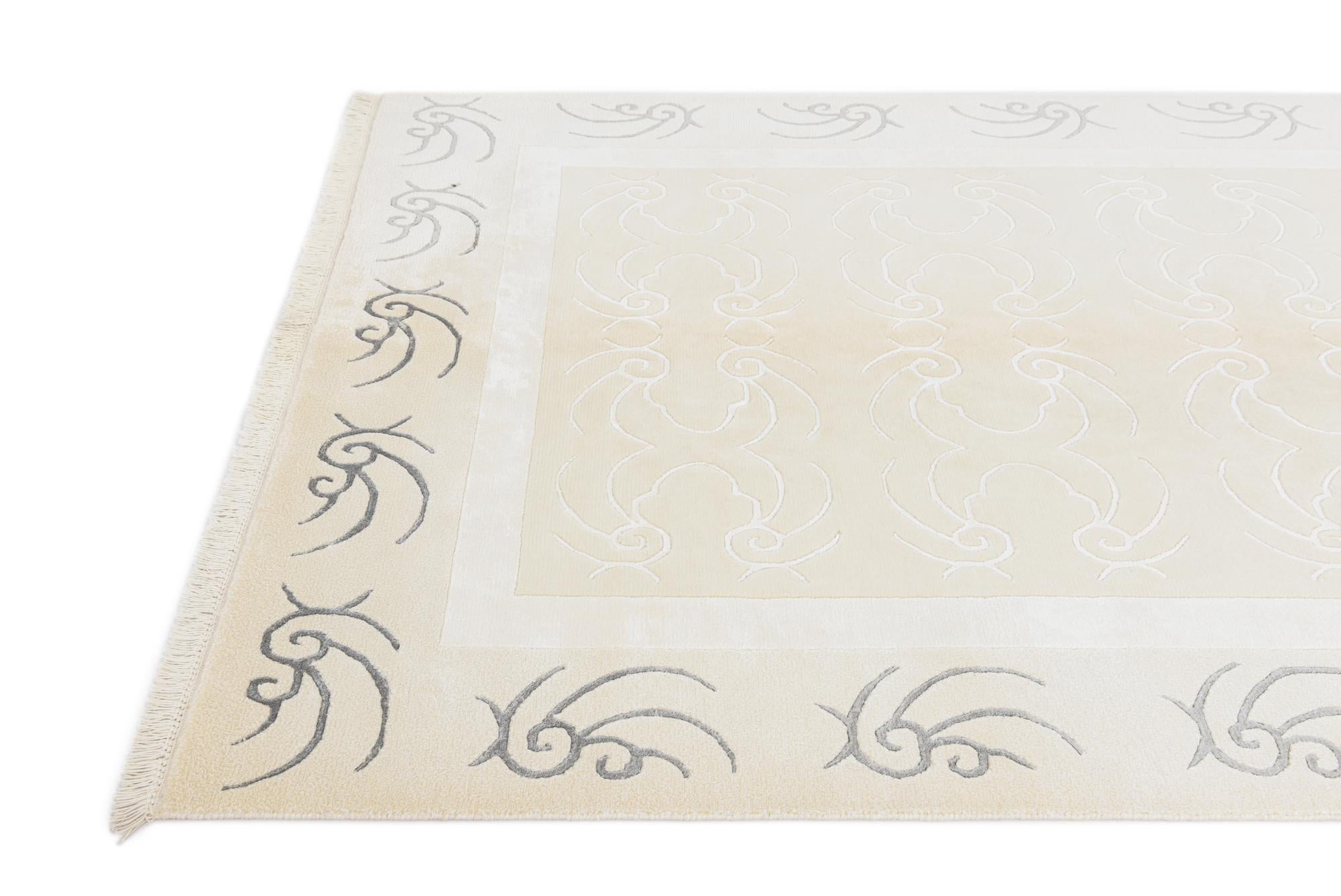 5' 5 x 7' 9 Hand Knotted Darya Wool Rug