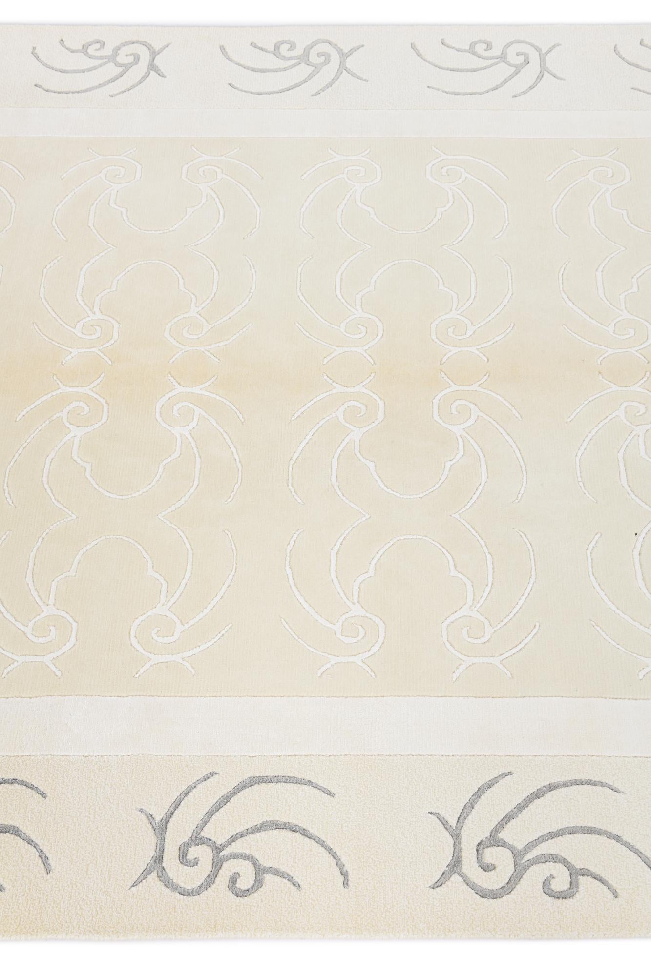 5' 5 x 7' 9 Hand Knotted Darya Wool Rug
