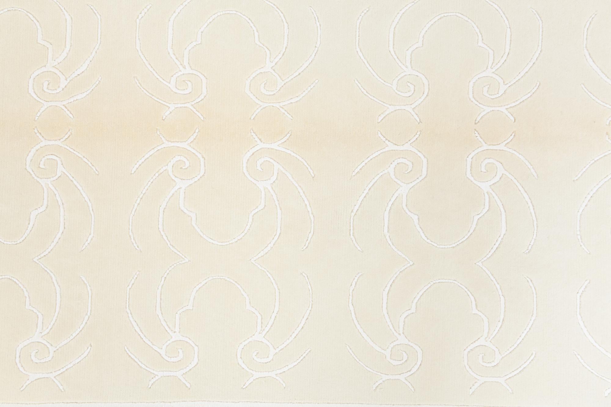 5' 5 x 7' 9 Hand Knotted Darya Wool Rug