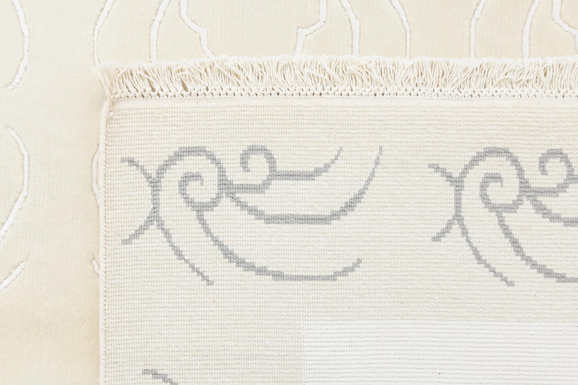 5' 5 x 7' 9 Hand Knotted Darya Wool Rug