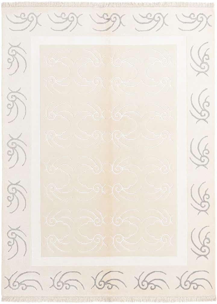 5' 5 x 7' 9 Hand Knotted Darya Wool Rug