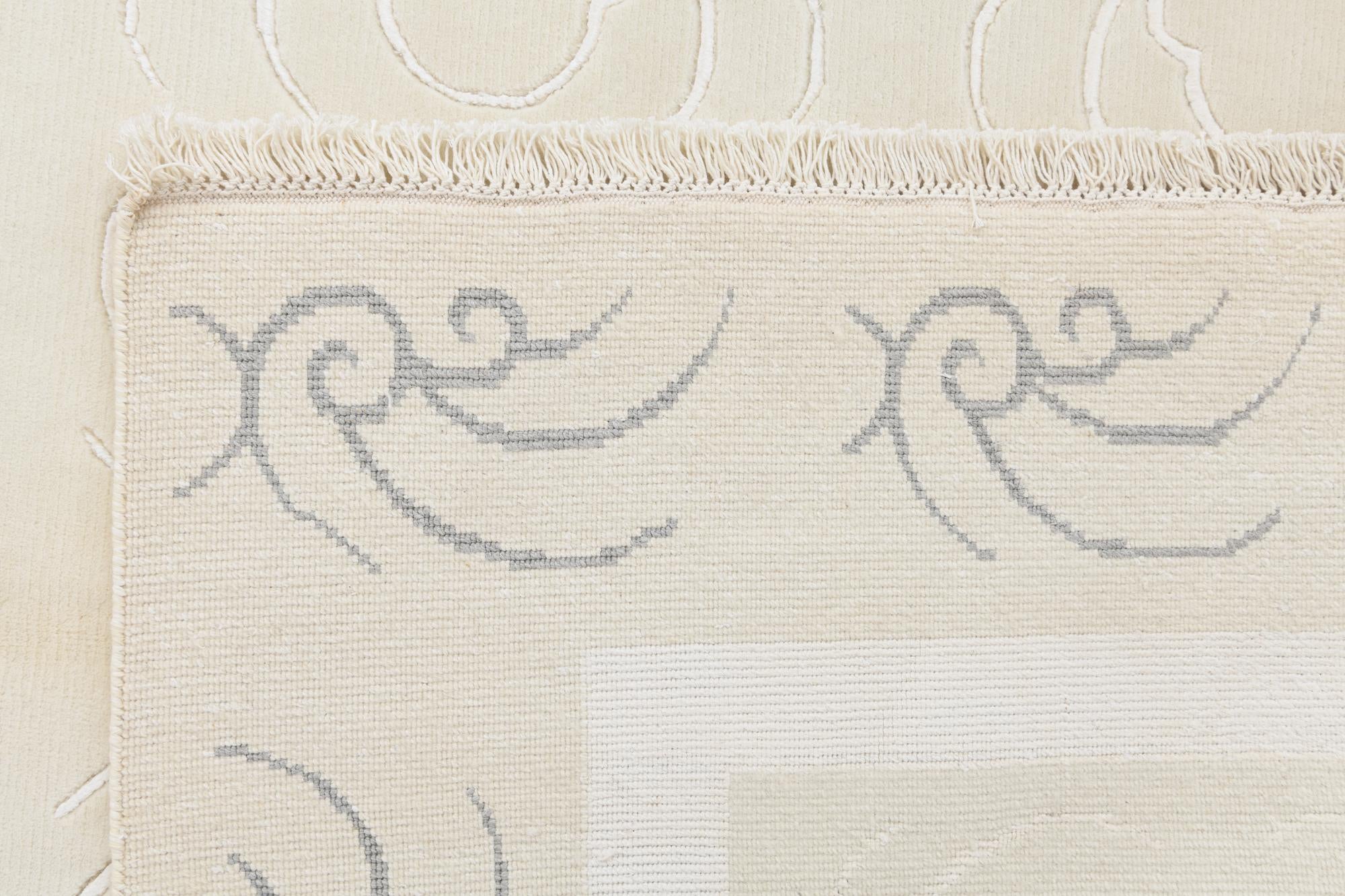 5' 7 x 7' 11 Hand Knotted Darya Wool Rug
