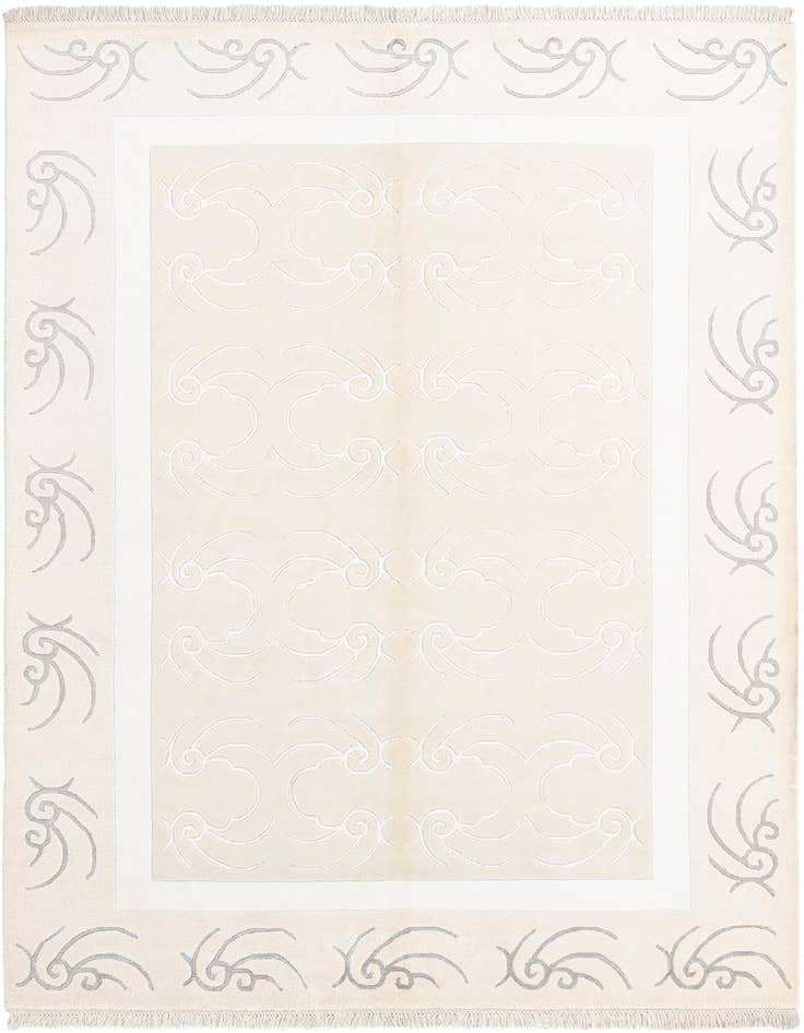 Detail image of 5' 7 x 7' 11 Hand Knotted Darya Wool Rug