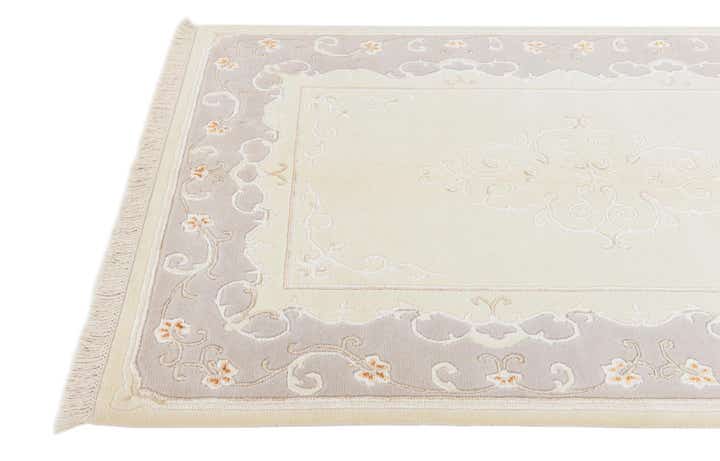 3' 11 x 5' 11 Hand Knotted Darya Wool Rug