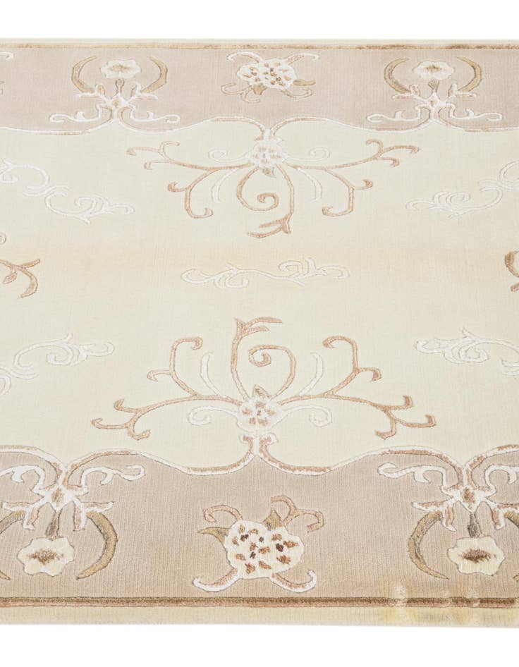 Detail image of 4' 1 x 6' 2  Hand Knotted Darya Rug