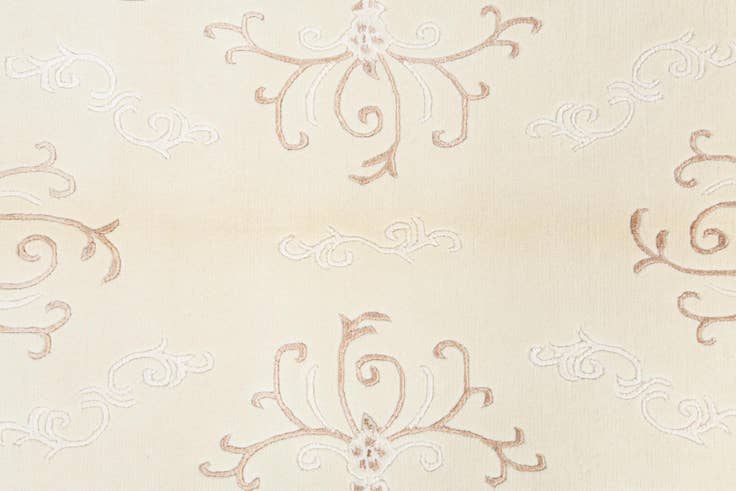 Detail image of 4' 1 x 6' 2 Hand Knotted Darya Rug