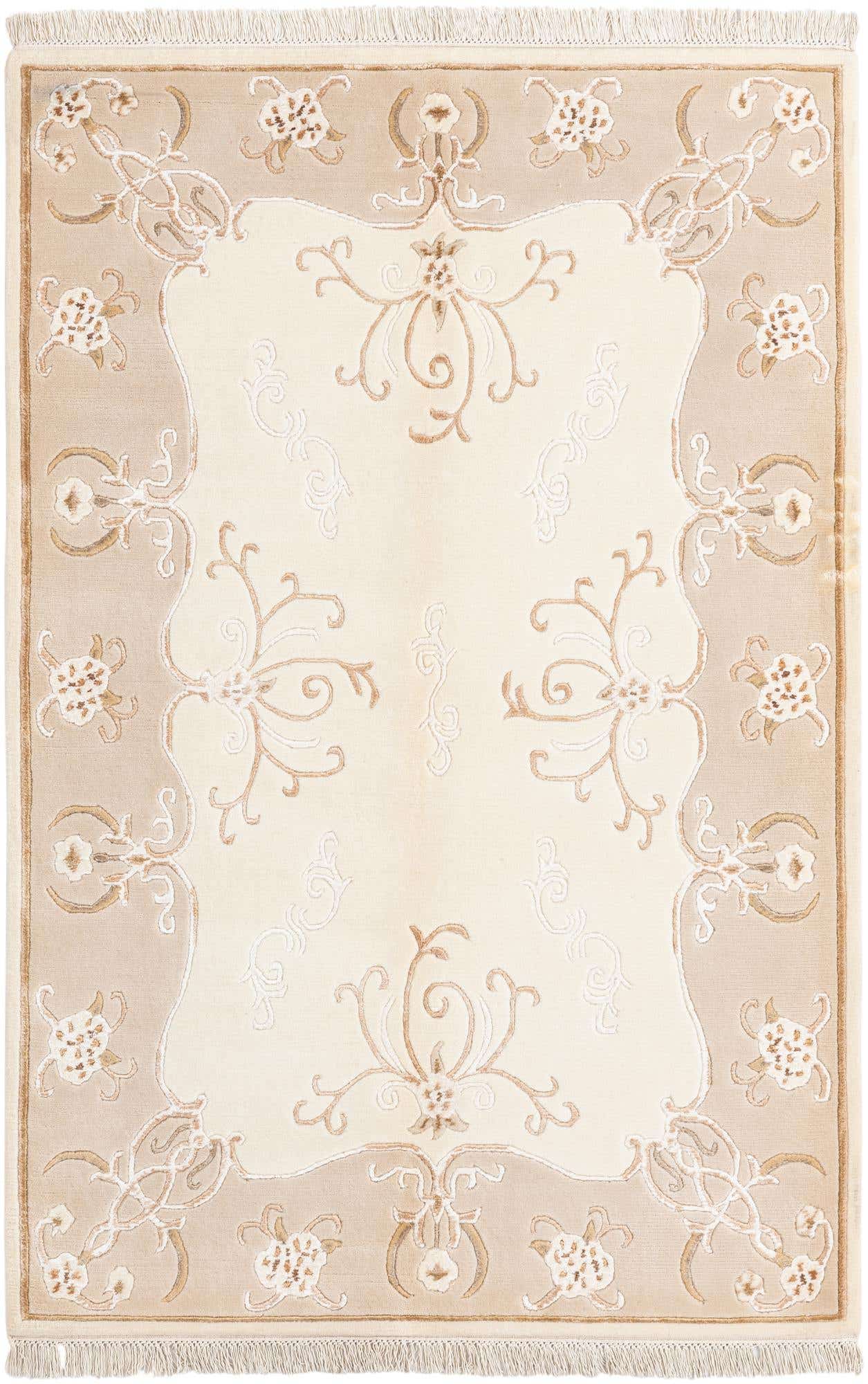 4' 1 x 6' 2 Hand Knotted Darya Rug