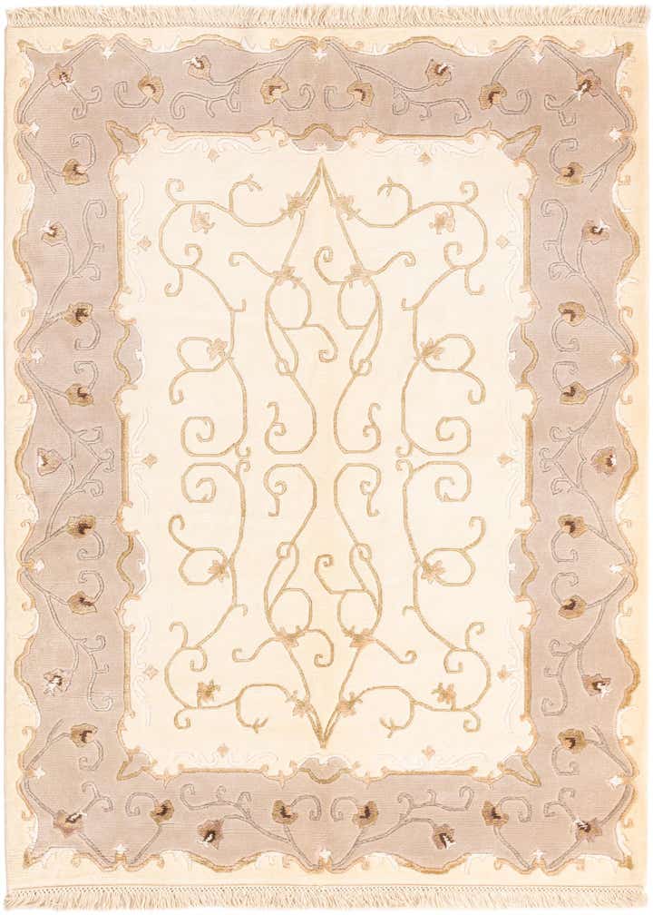 4' 2 x 5' 11 Hand Knotted Darya Rug