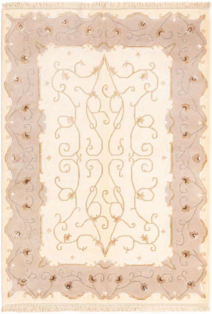 4' 2 x 5' 11 Hand Knotted Darya Rug
